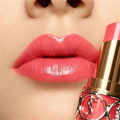 yves saint laurent rouge volupte shine lipstick rose blazar|ysl lipstick colours.